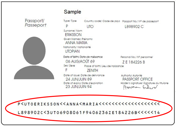 picture info of passport